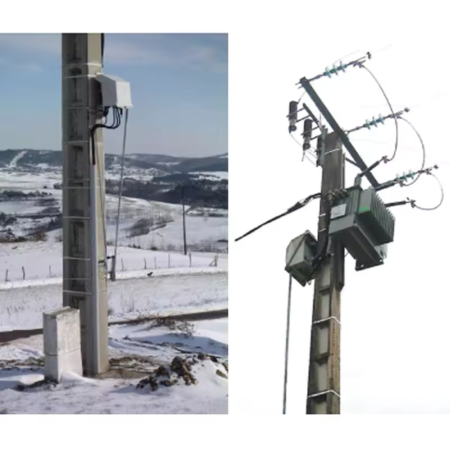 D165T 4-Pole Low Voltage Pole-Mounted Circuit Breaker with Digital Trip Unit